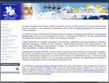 Tablet Screenshot of cejm.upmf-grenoble.fr