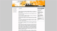 Desktop Screenshot of irasc.upmf-grenoble.fr