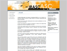 Tablet Screenshot of irasc.upmf-grenoble.fr